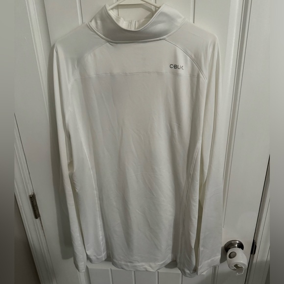 NWT white Baltimore ravens 1/4 zip jacket - Picture 3 of 3